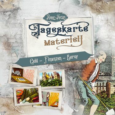 Kipperkarten kostenlose Tageskarte Geld und Beruf - Kartenlegen