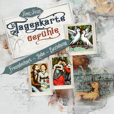 Kipperkarten kostenlose Tageskarte Gefühl und Liebe - Kartenlegen
