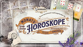 Monatshoroskop mit antiken Leormandkarten kostenlos